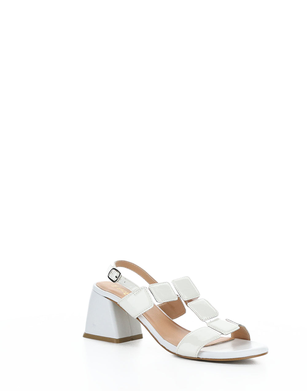 Glow White Patent Pu