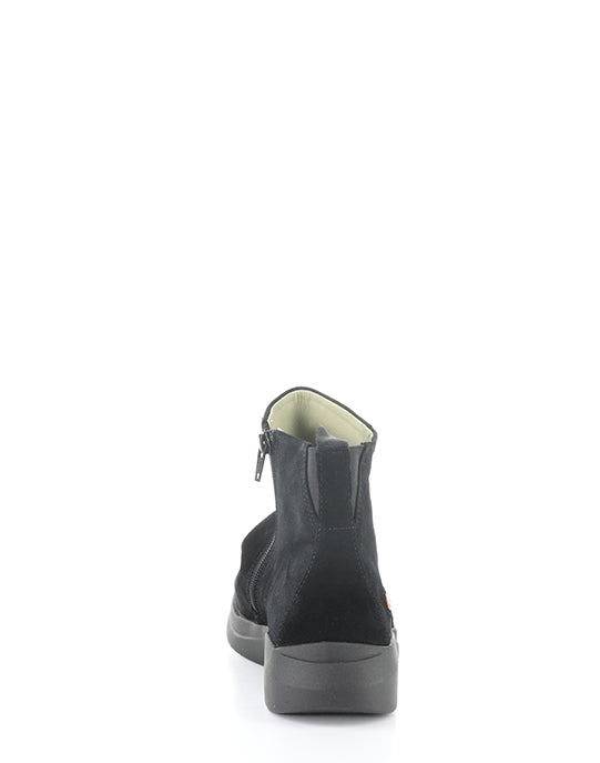 Gujy812Sof 005 Black Suede