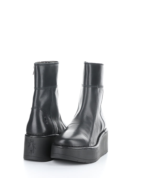 Hann248Fly 000 Black Arkansas Leather