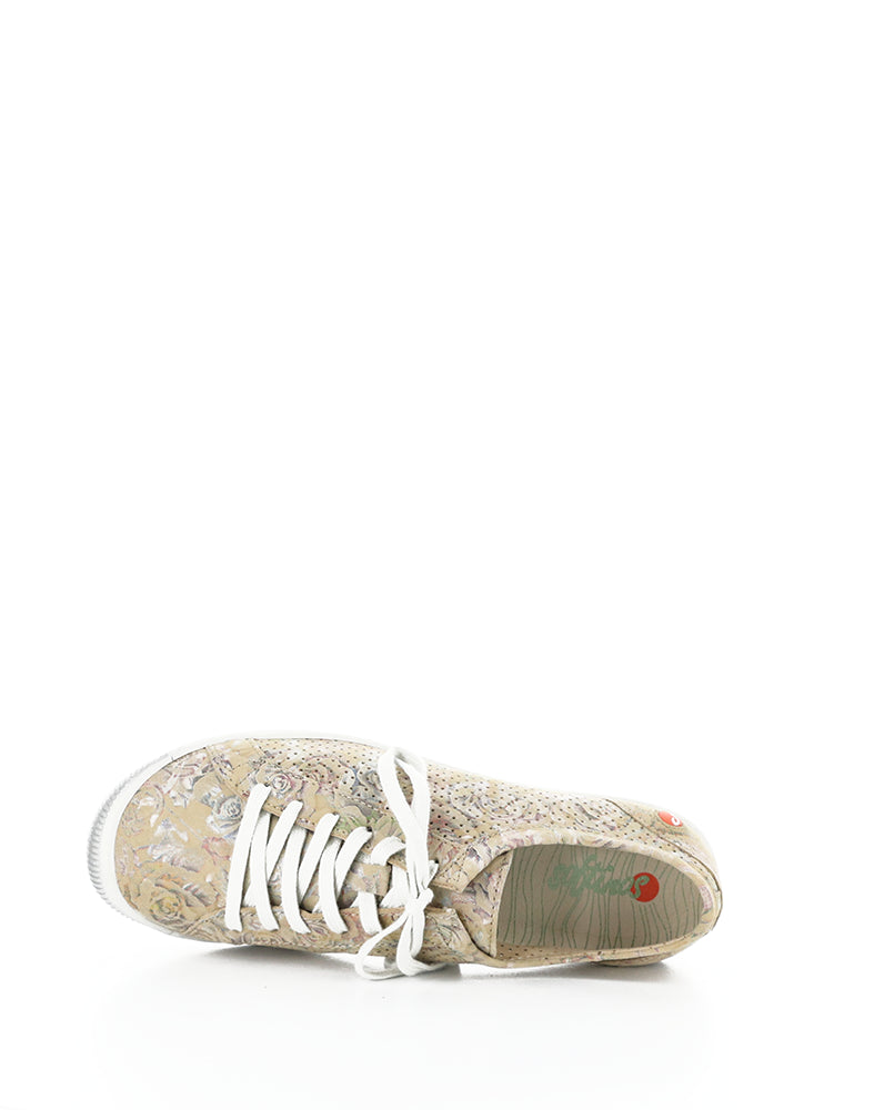 Ica388Sof 070 Cream Floral Print Lea