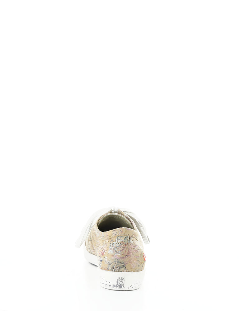 Ica388Sof 070 Cream Floral Print Lea