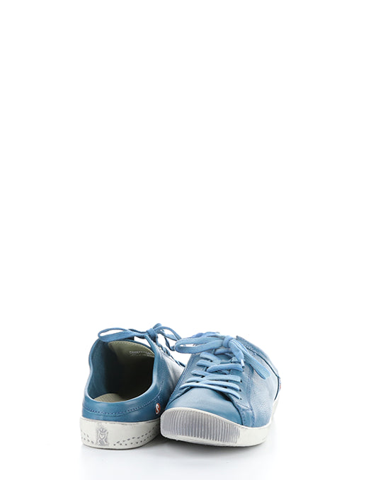 Idle717Sof 008 Blue Denim Washed Leather