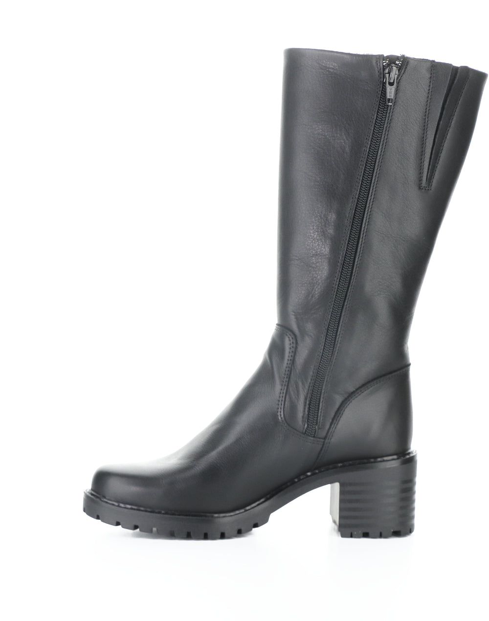Iliana Black Feel Leather