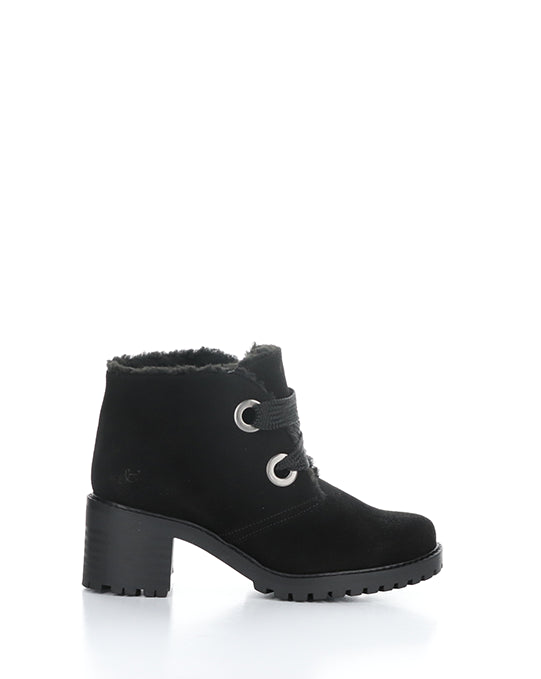 Index Black Suede/Mini Sherpa