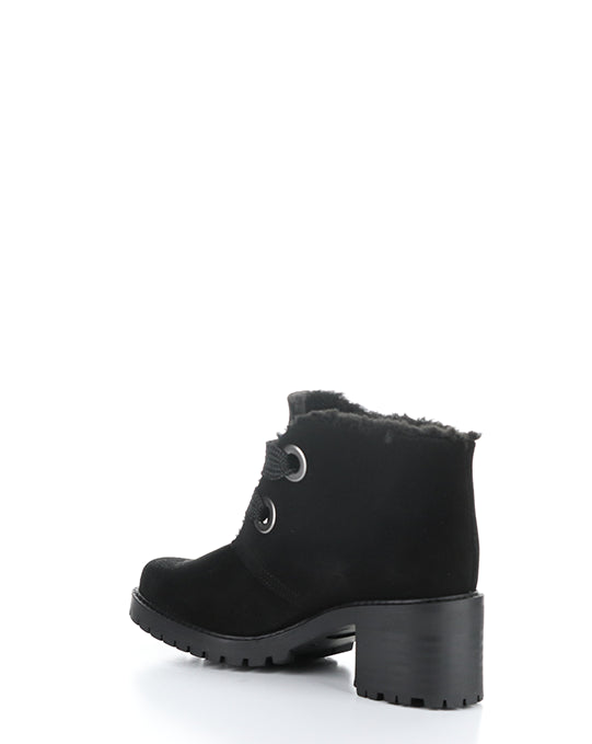 Index Black Suede/Mini Sherpa