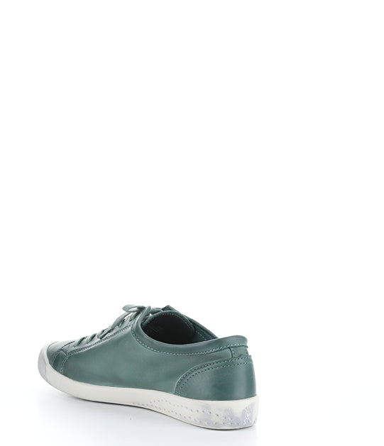 Isla154Sof 610 Green Washed Leather