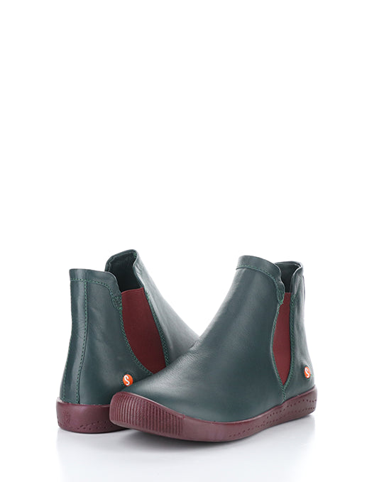 Itzi650Sof 009 Forestgreen/Bord Supple Leather