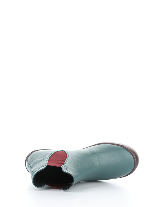 Itzi650Sof 021 Teal/Red Smooth Leather