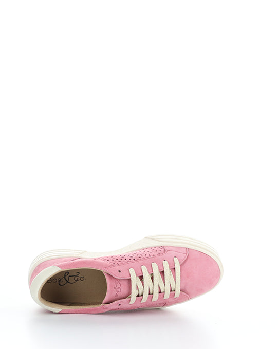 Lotta Pink Rose/Marfil Kid Suede
