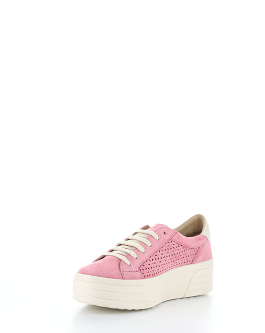 Lotta Pink Rose/Marfil Kid Suede