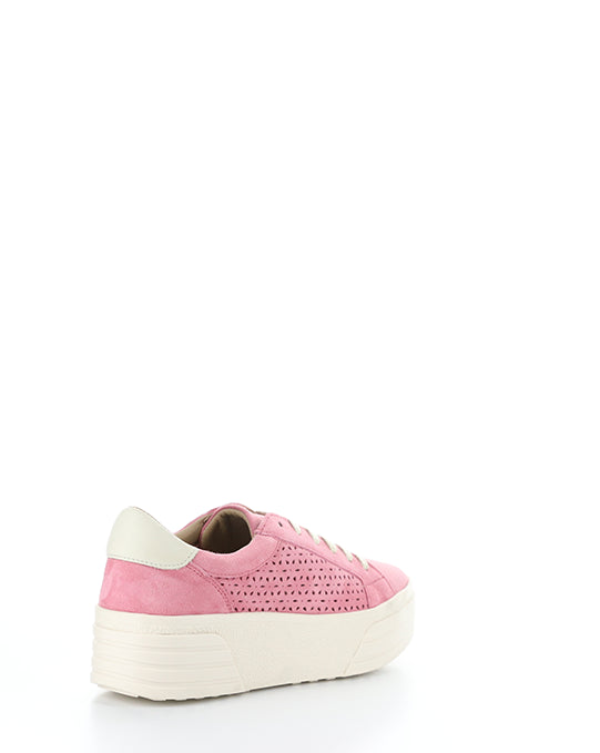 Lotta Pink Rose/Marfil Kid Suede
