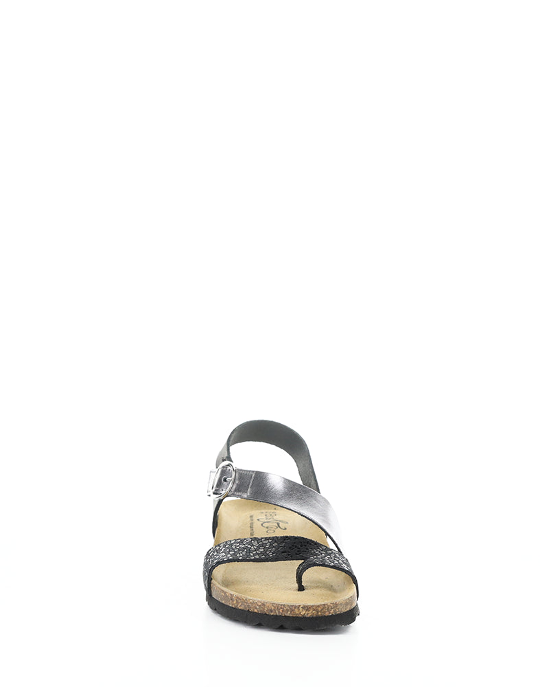 Luissa Black/Silver Nubuck/Laminato/Speed