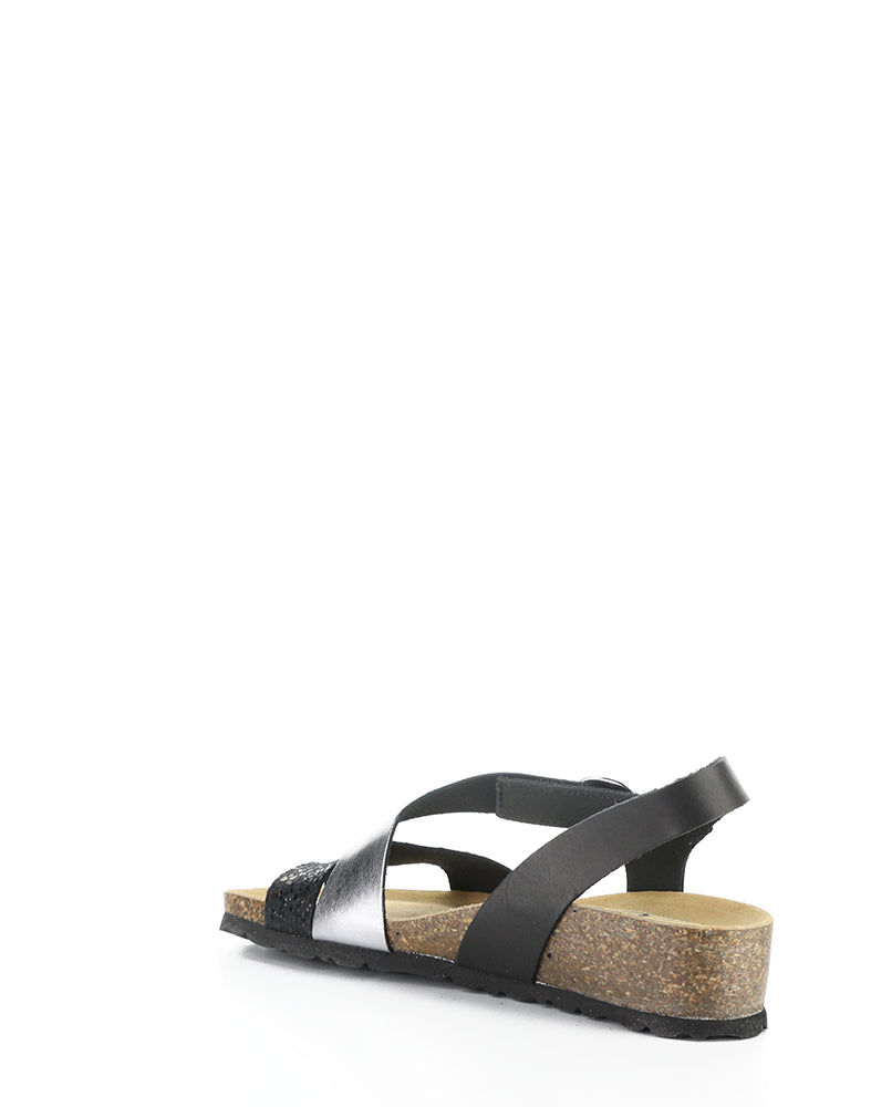 Luissa Black/Silver Nubuck/Laminato/Speed