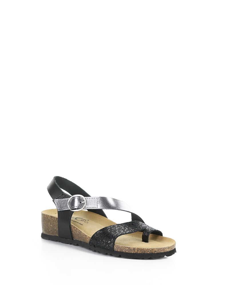 Luissa Black/Silver Nubuck/Laminato/Speed