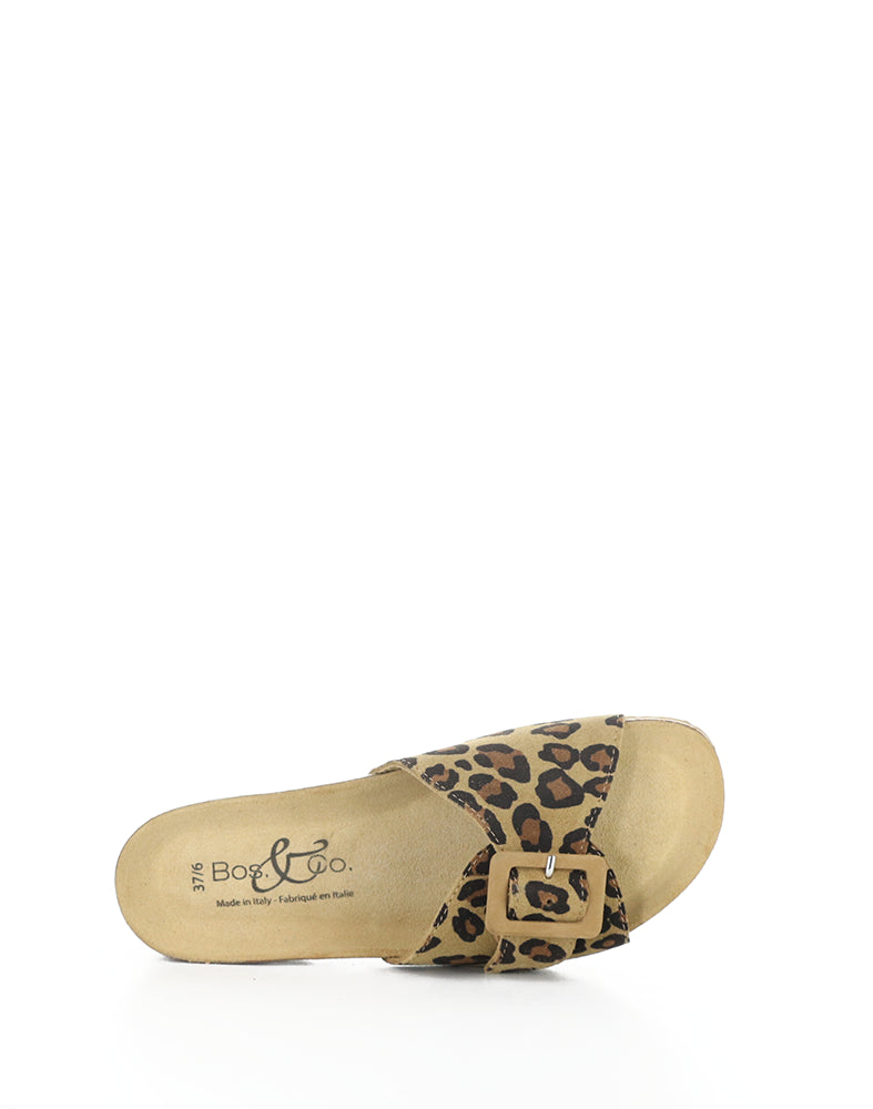 Lyra Leopard Suede Print