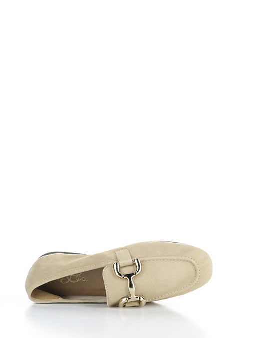 Macie Beige Kid Suede