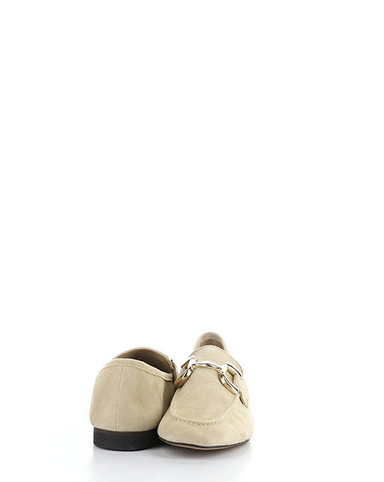 Macie Beige Kid Suede