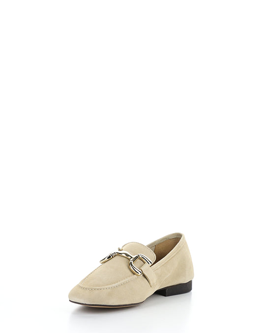 Macie Beige Kid Suede