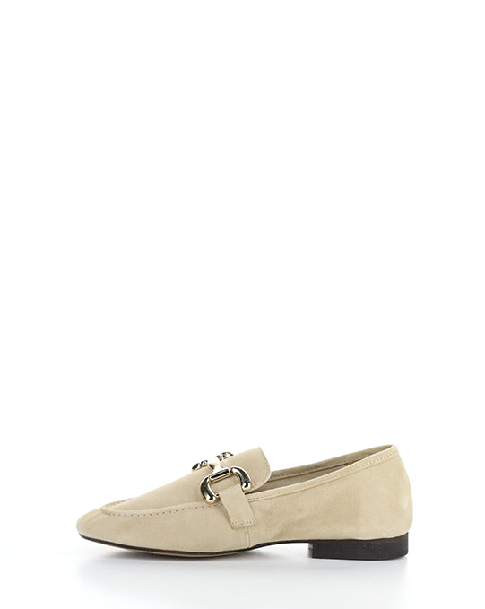 Macie Beige Kid Suede