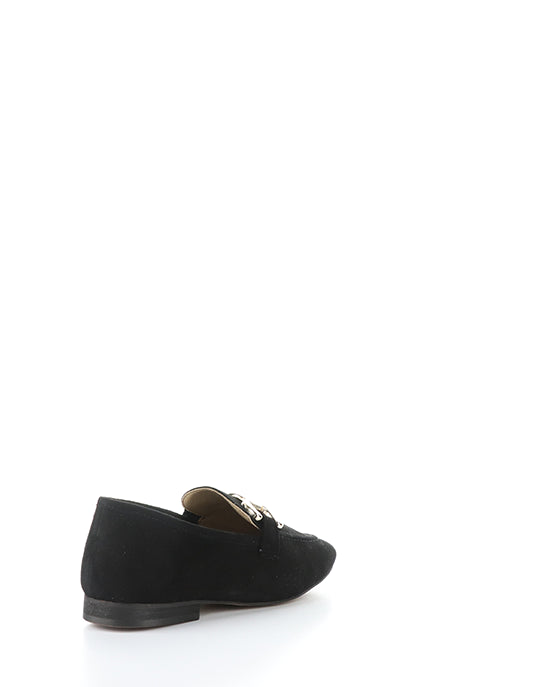 Macie Black Kid Suede