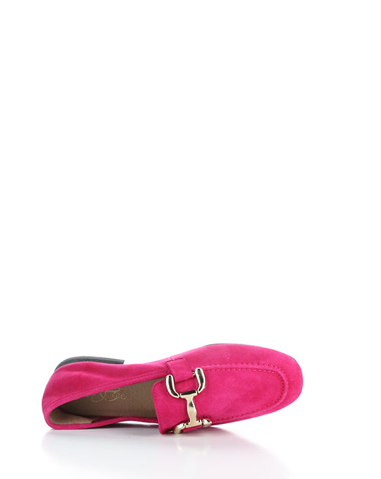 Macie Fuchsia Kid Suede