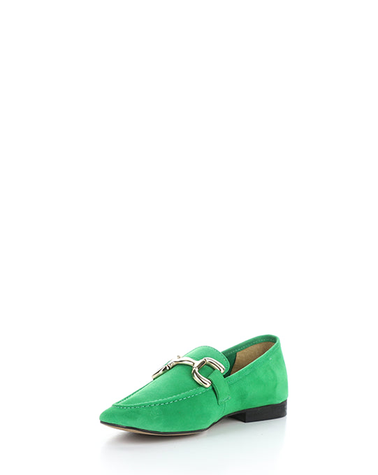 Macie Irish Green Kid Suede