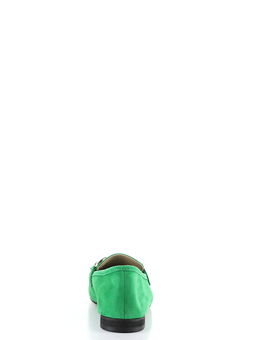 Macie Irish Green Kid Suede
