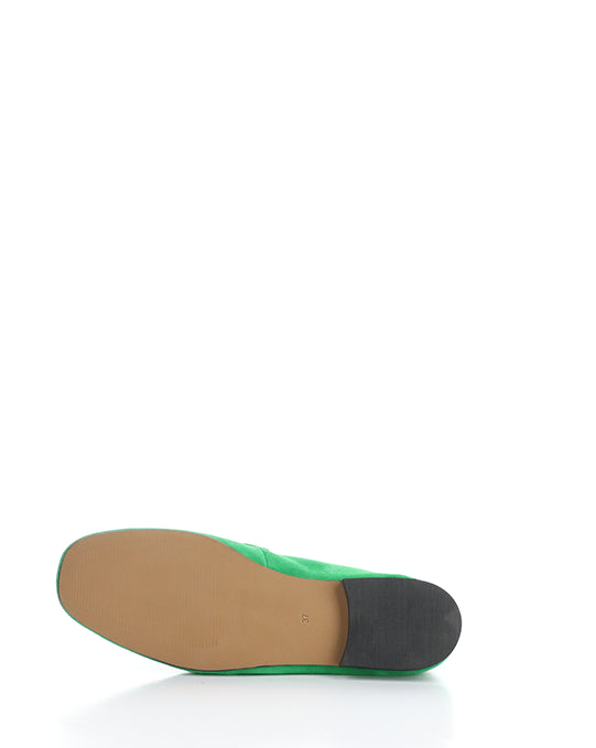 Macie Irish Green Kid Suede