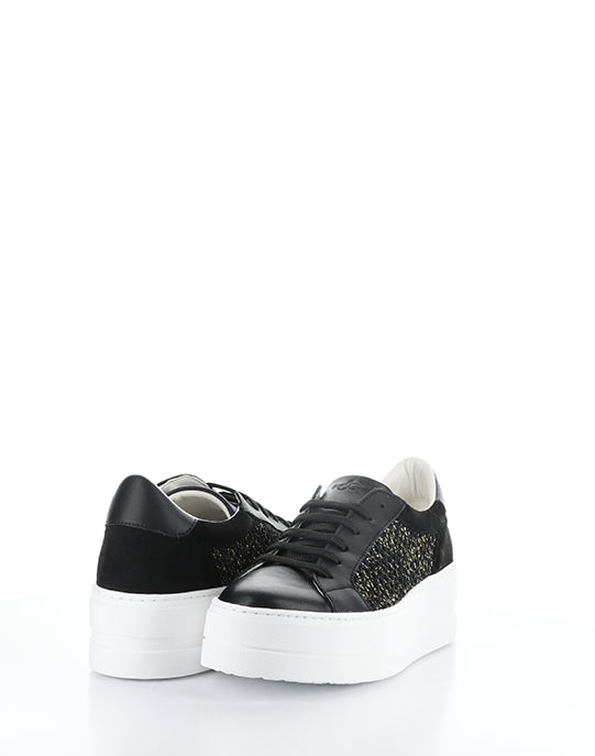 Marlo Black/Gold Laminado/Mesh
