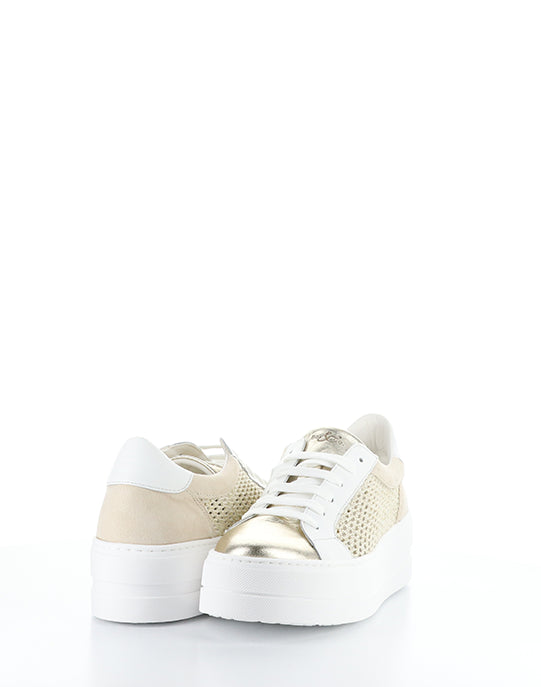 Marlo Gold/White Laminado/Mesh