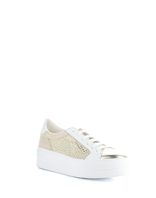 Marlo Gold/White Laminado/Mesh