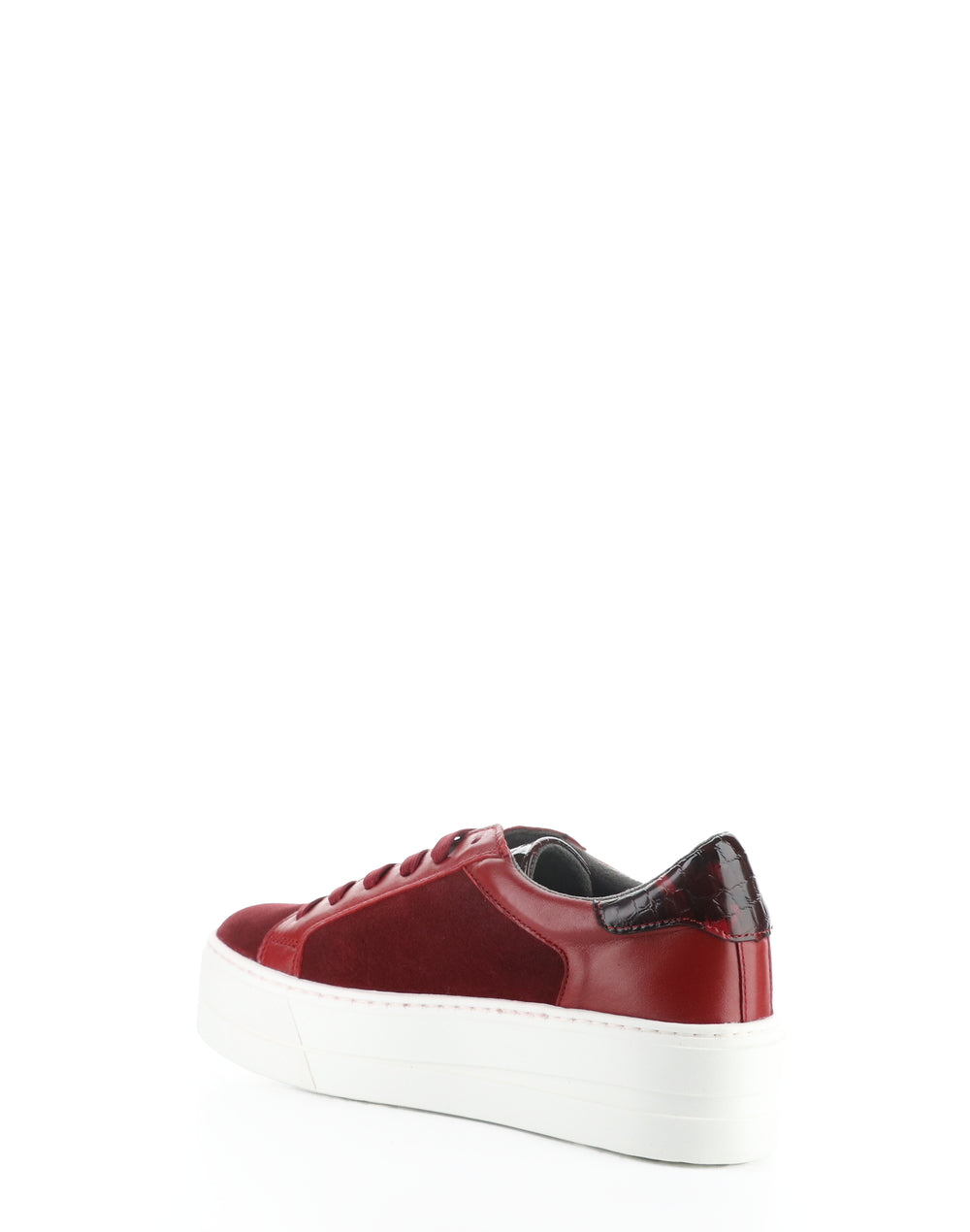 Maude Sangria/Rojo Sangre Suede/Cordero/Charol Fantasy