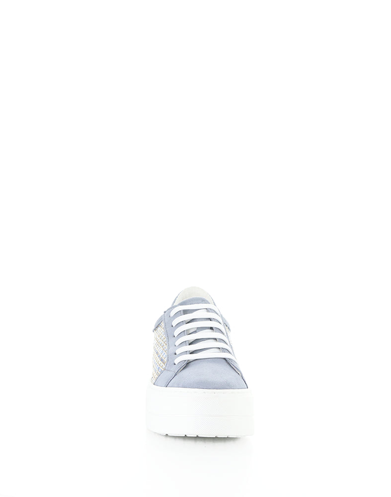 Mera Smoke Ante Suede/Raffia