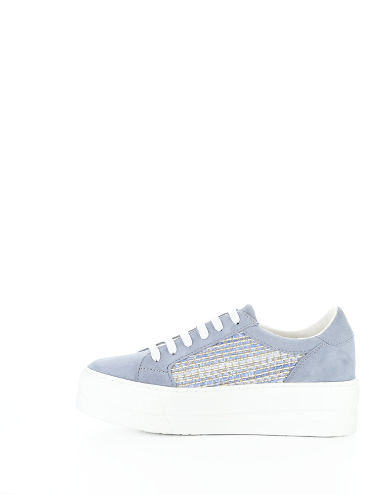 Mera Smoke Ante Suede/Raffia