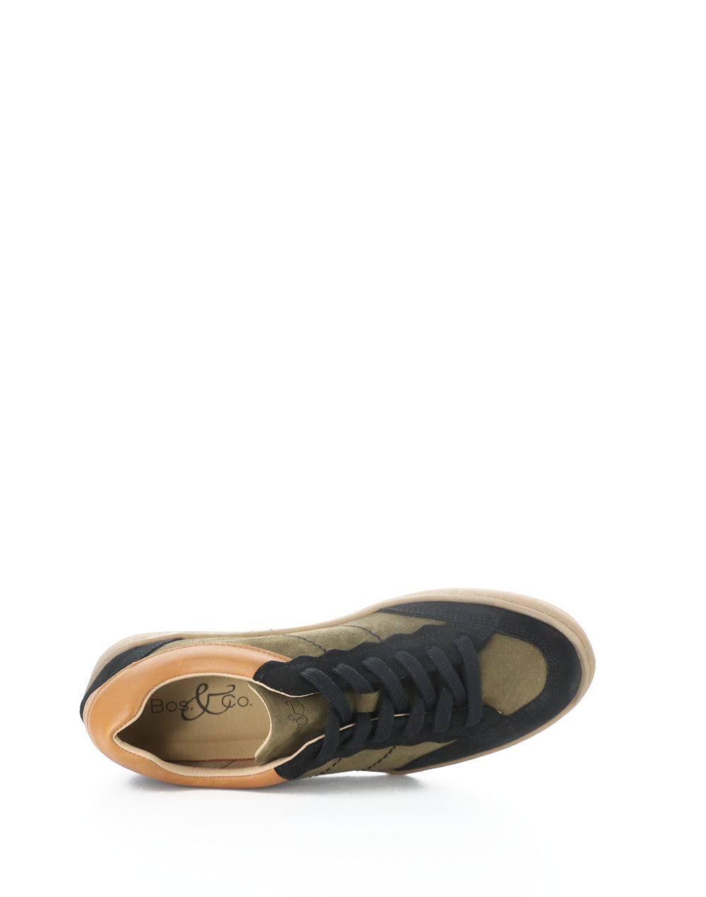 Missy Black/Olive Suede/Patent