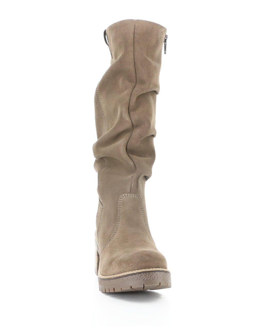 Mist Taupe/Dkbrown Suede/Saddle