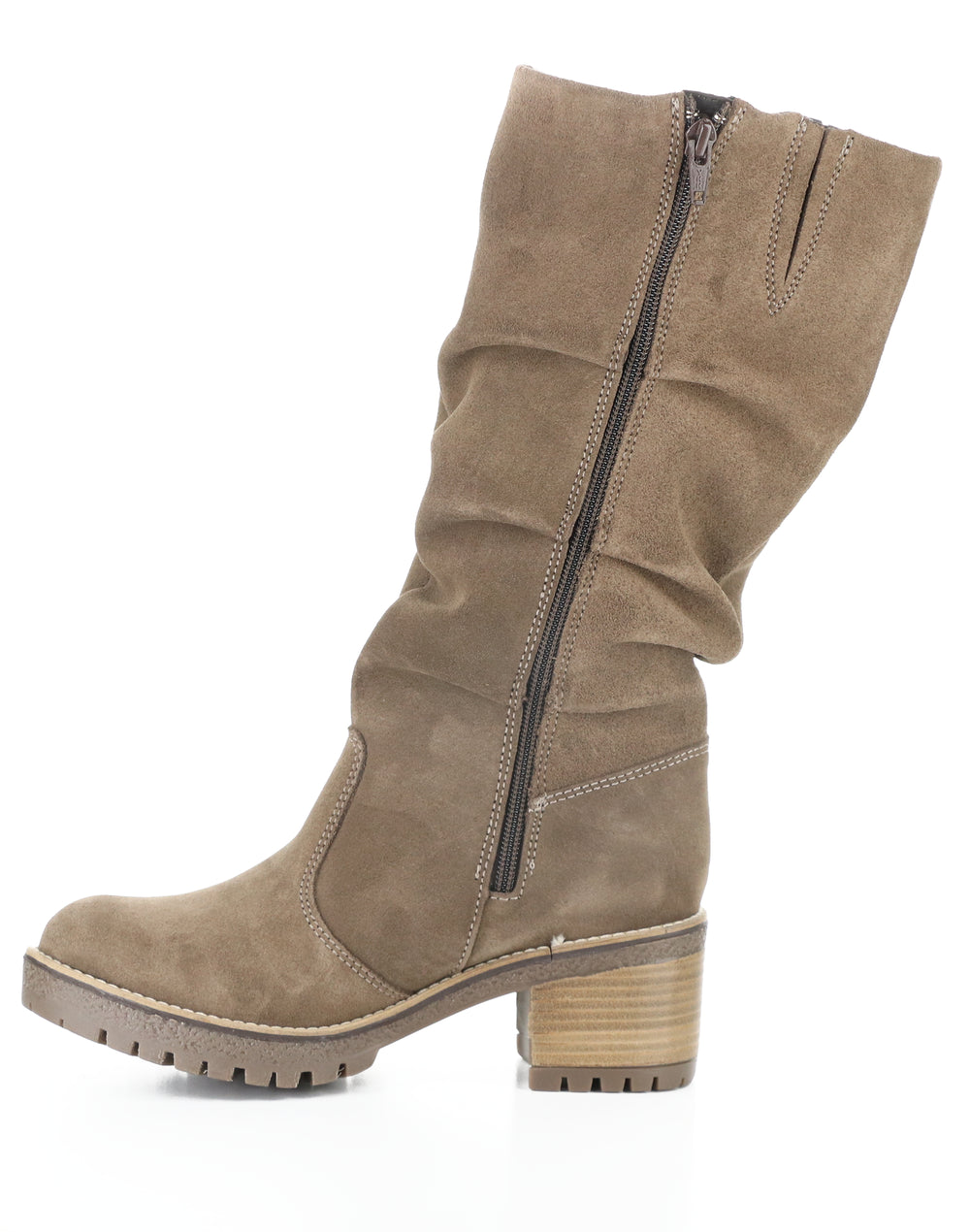 Mist Taupe/Dkbrown Suede/Saddle