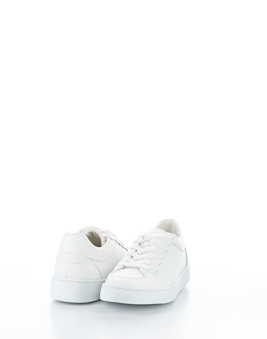Myra White Verona Leather