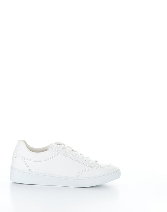 Myra White Verona Leather
