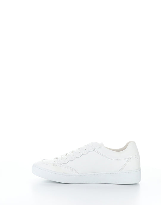 Myra White Verona Leather