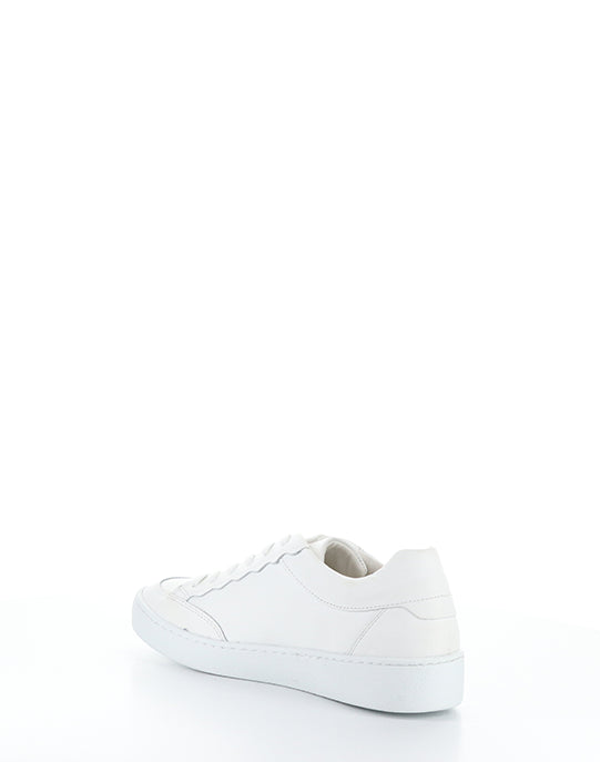 Myra White Verona Leather