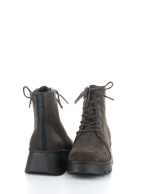 Pall404Fly 001 Dk Taupe Kid Suede