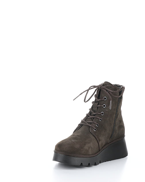 Pall404Fly 001 Dk Taupe Kid Suede