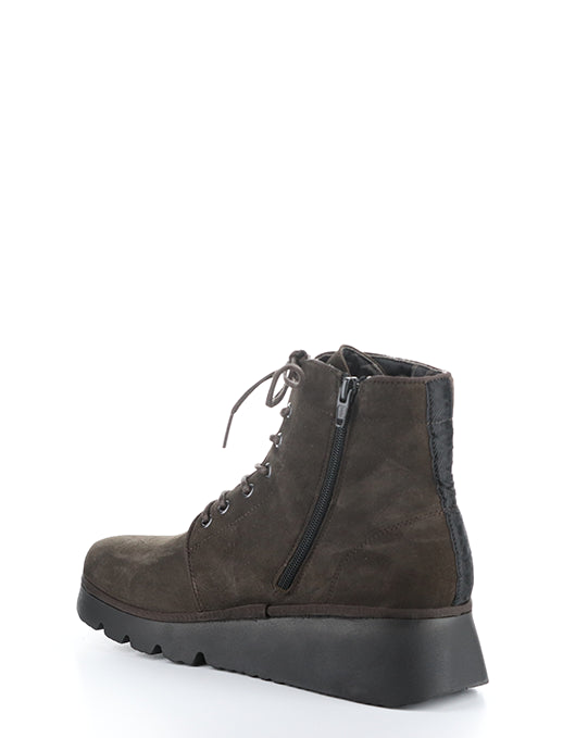 Pall404Fly 001 Dk Taupe Kid Suede