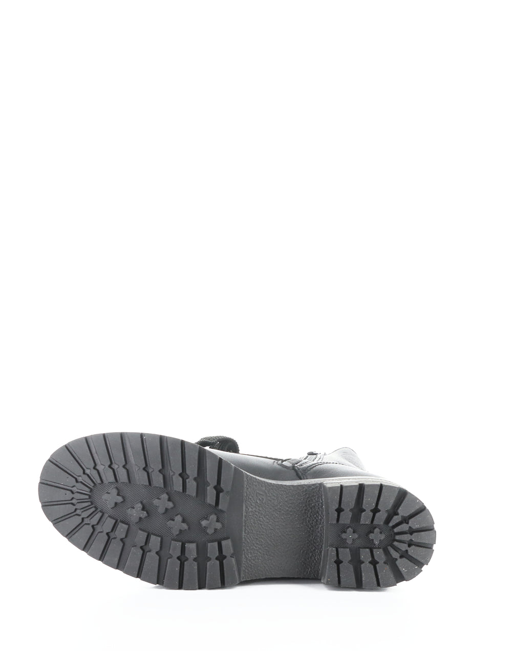 Paulie Black Feel Leather