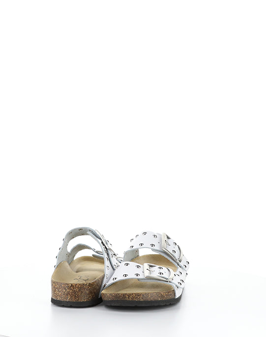 Perrin White Leather