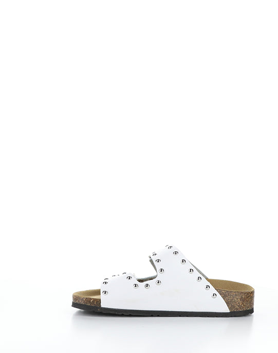 Perrin White Leather