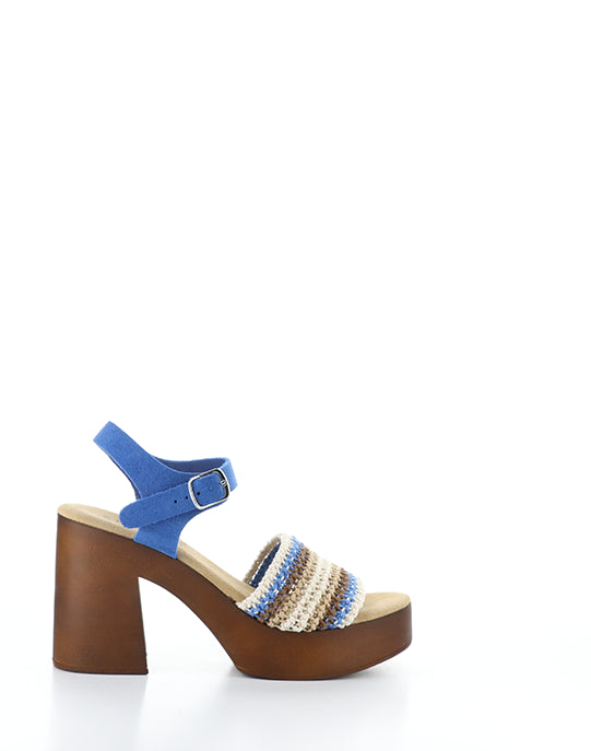 Reny Natural Multi Textile/Suede