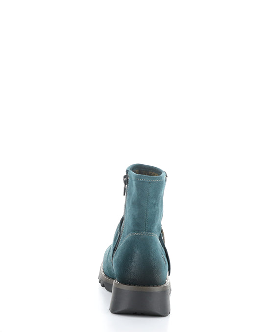 Rily991Fly 010 Petrol Oil Suede
