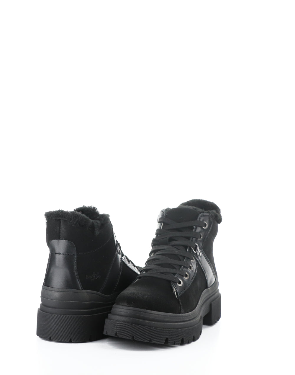 River Black Suede/Feel/Murta Faux Fur